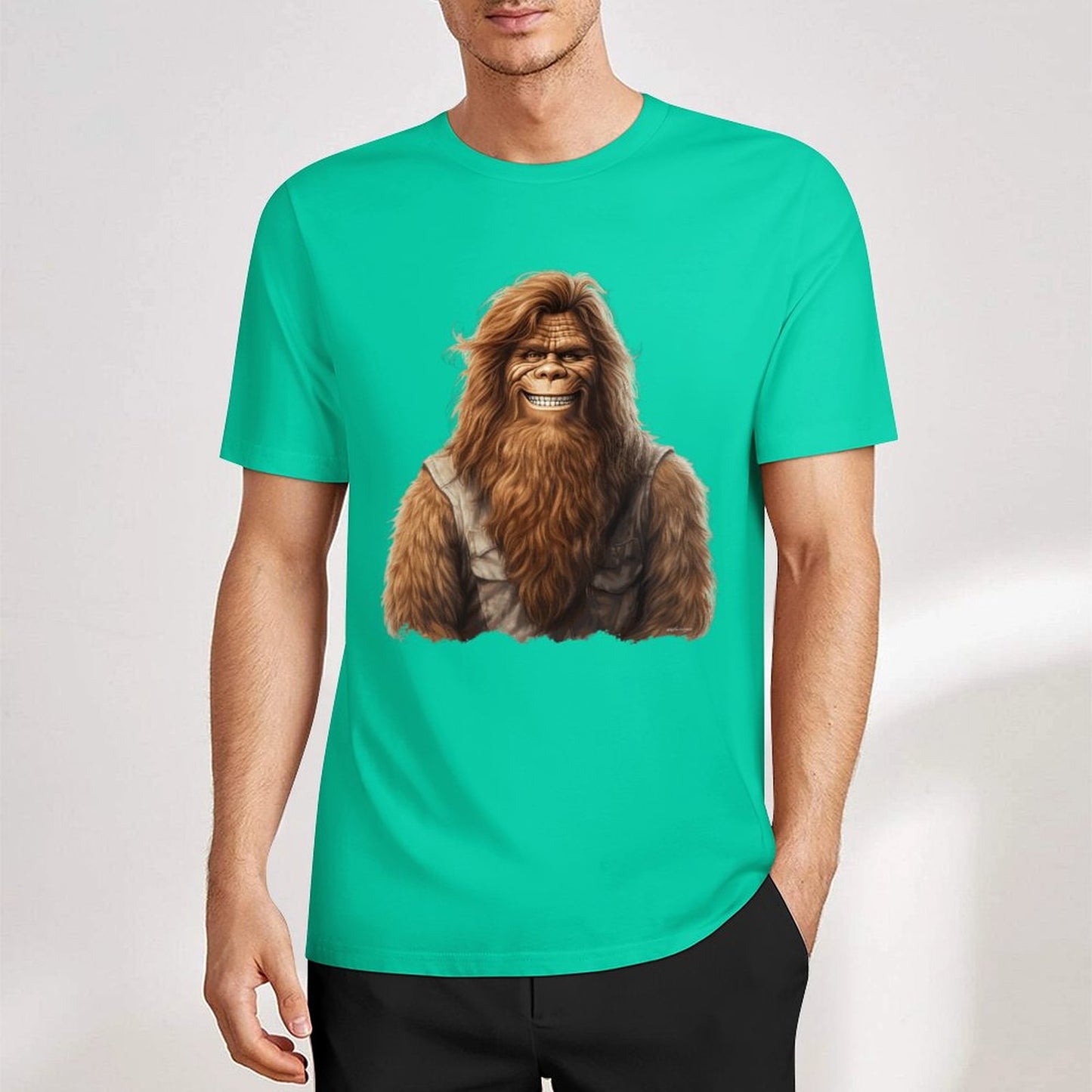 Bigfoot - Sasquatch Hillbillie Short Sleeve Cotton T-Shirt