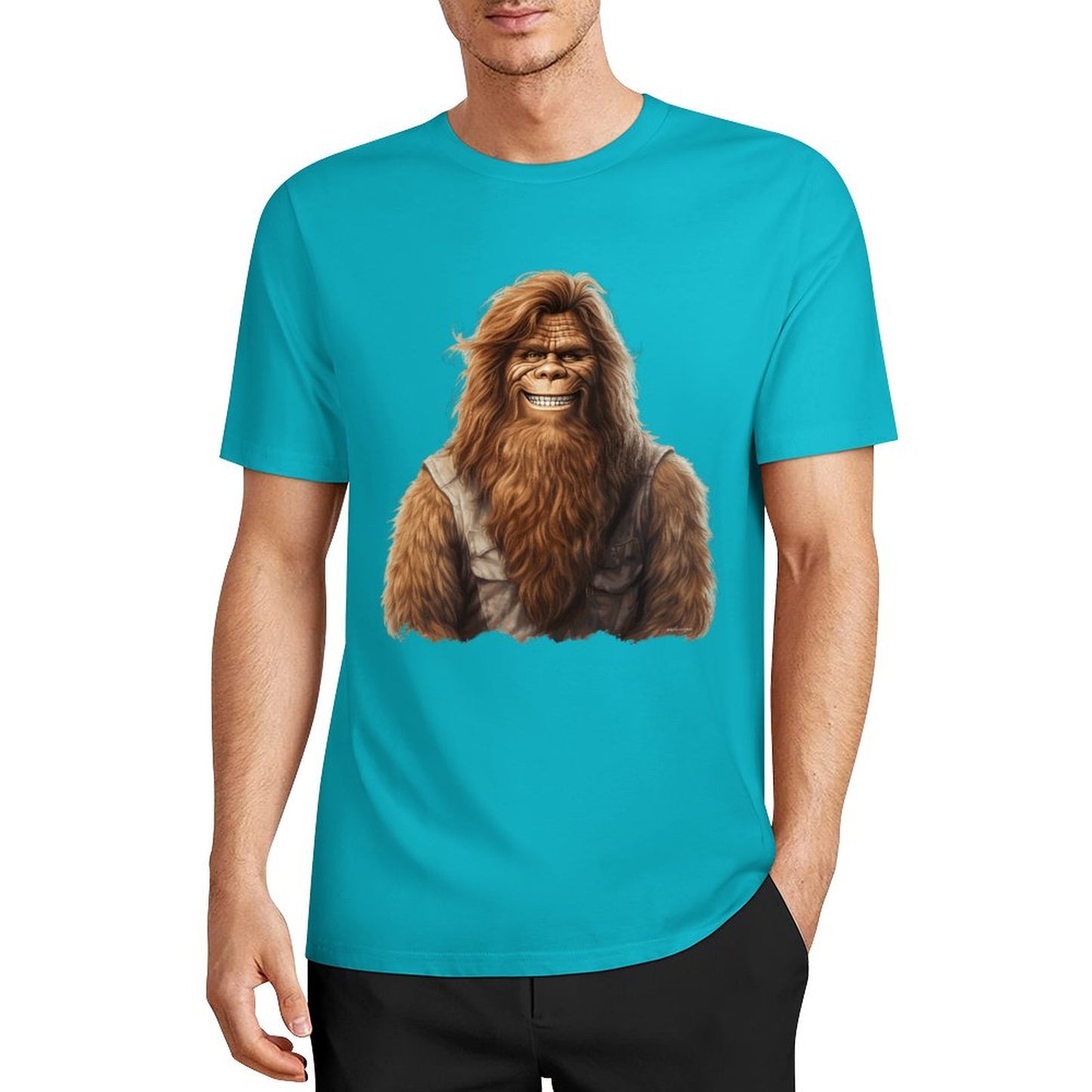 Bigfoot - Sasquatch Hillbillie Short Sleeve Cotton T-Shirt