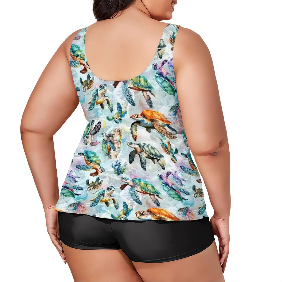 10 Animal Designs, Plus Size Women Bikini, Tankini Swimsuit