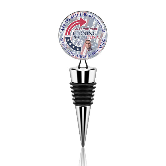 Charlie Kirk Memorial, Turning Point, Wine Bottle Stopper