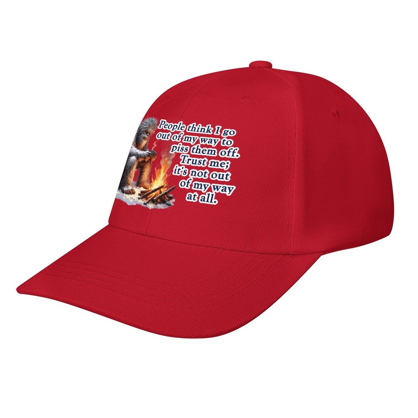 Sasquatch, Bigfoot, "Some people think..", Baseball Cap – 8 Colors