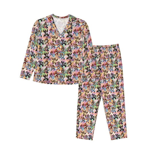 20 Bigfoot Sasquatch Designs, Women’s Long Sleeved Pajama Set