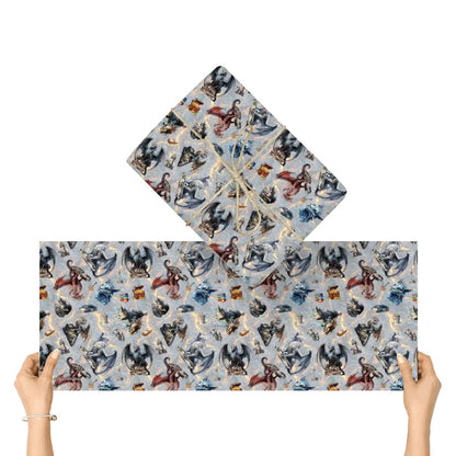 20 Misc Designs, 3 Pack Gift Wrapping Paper Sheets