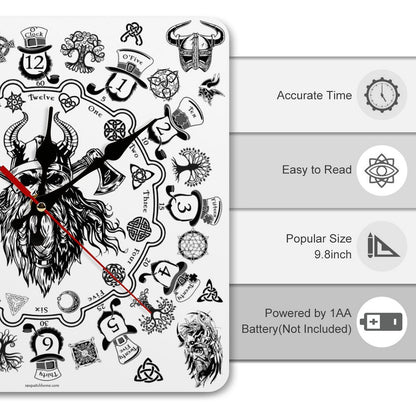 Irish Pride Square Wall Clock