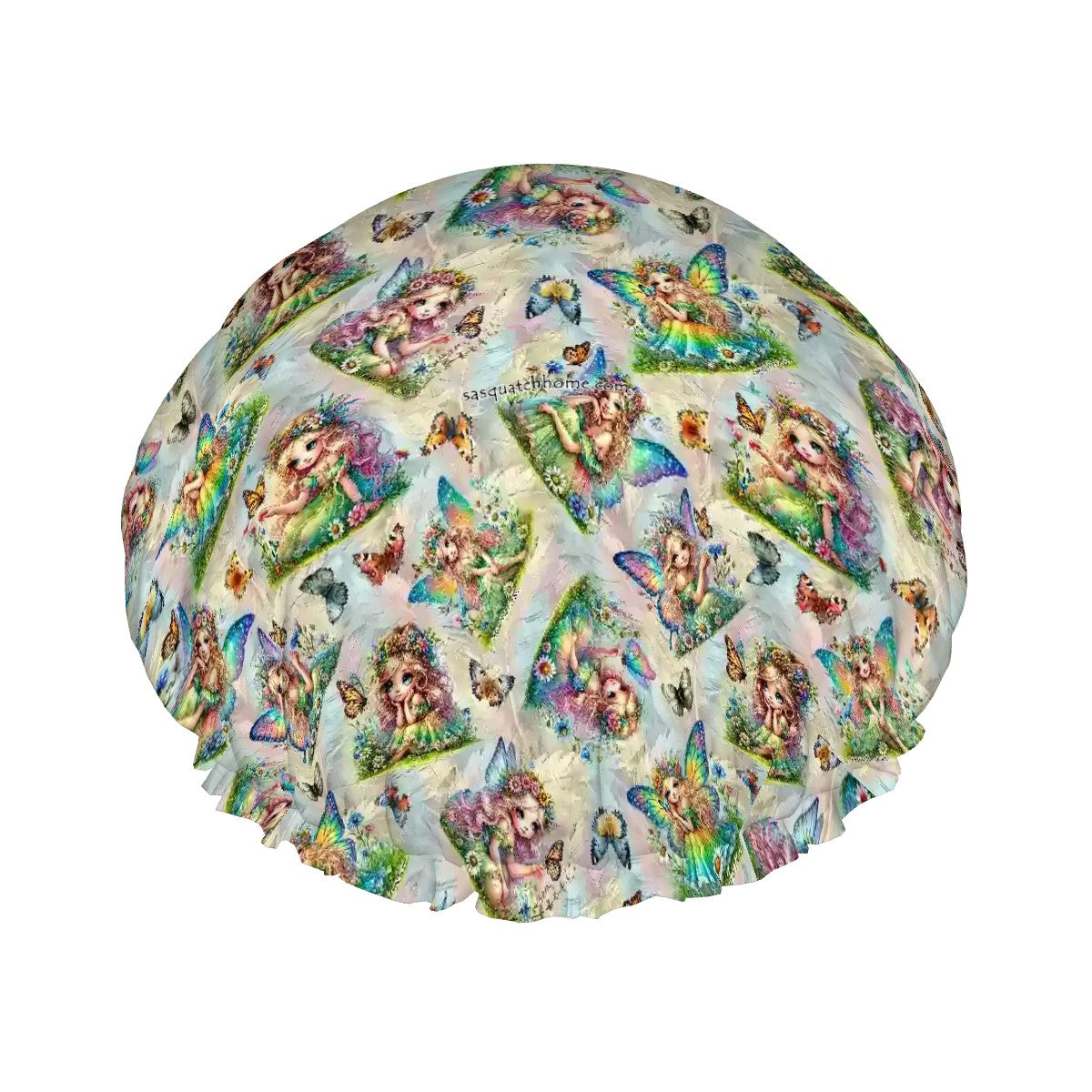 6 Fairy Designs, Reusable Shower Cap