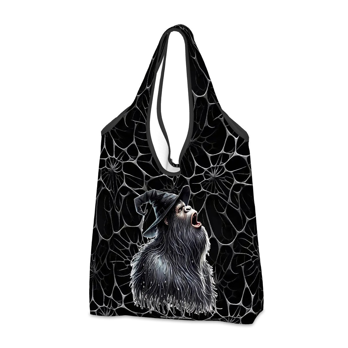 Bigfoot / Sasquatch Halloween Bag, Reusable Folding Bag