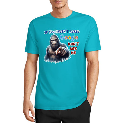 DTF 160gsm Cotton Men's Short Sleeve T-shirt (Front Printing)
