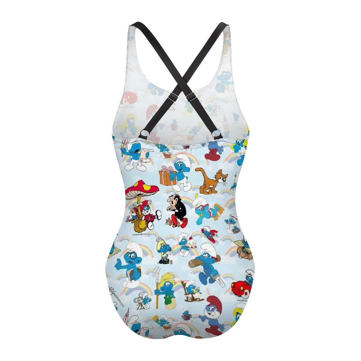20 Awesome Designs, Cross-Back One Piece Swimsuit
