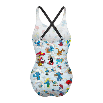 20 Awesome Designs, Cross-Back One Piece Swimsuit