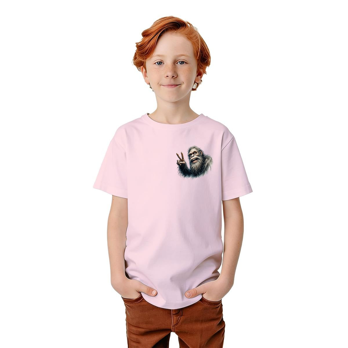 Bigfoot Sasquatch Designs, Kid’s Double Sided Gildan 5000B T Shirt