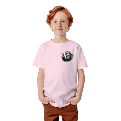 Bigfoot Sasquatch Designs, Kid’s Double Sided Gildan 5000B T Shirt