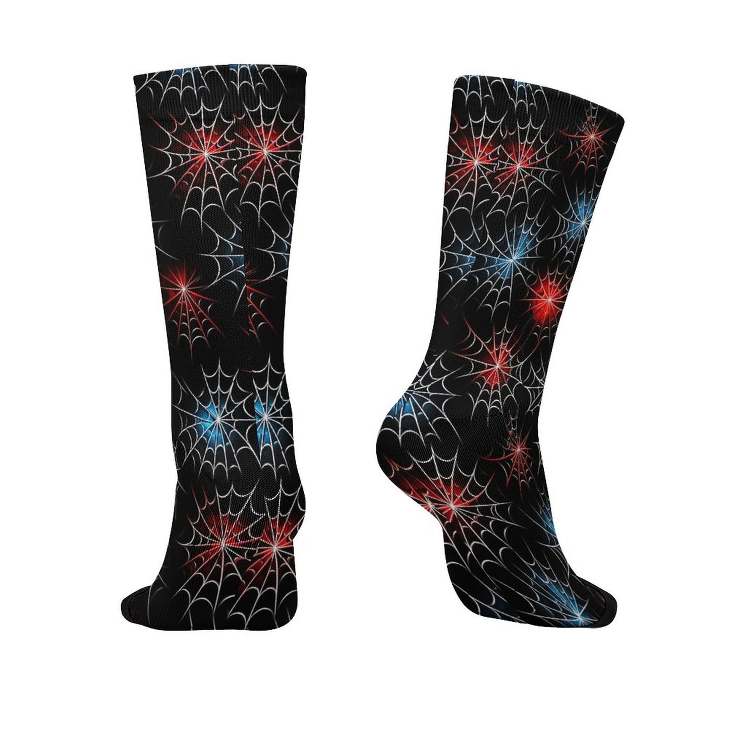 Colorful Spider Webs, Children’s Polyester Socks