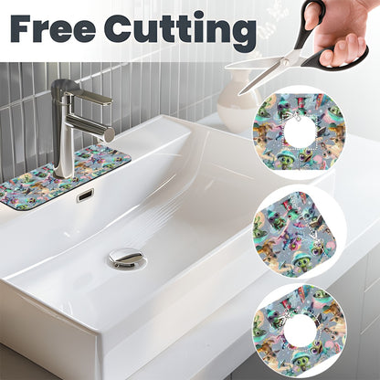 6 Alien Designs, Faucet Mat