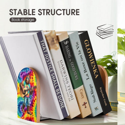 Wood Bookends (Set of 2)