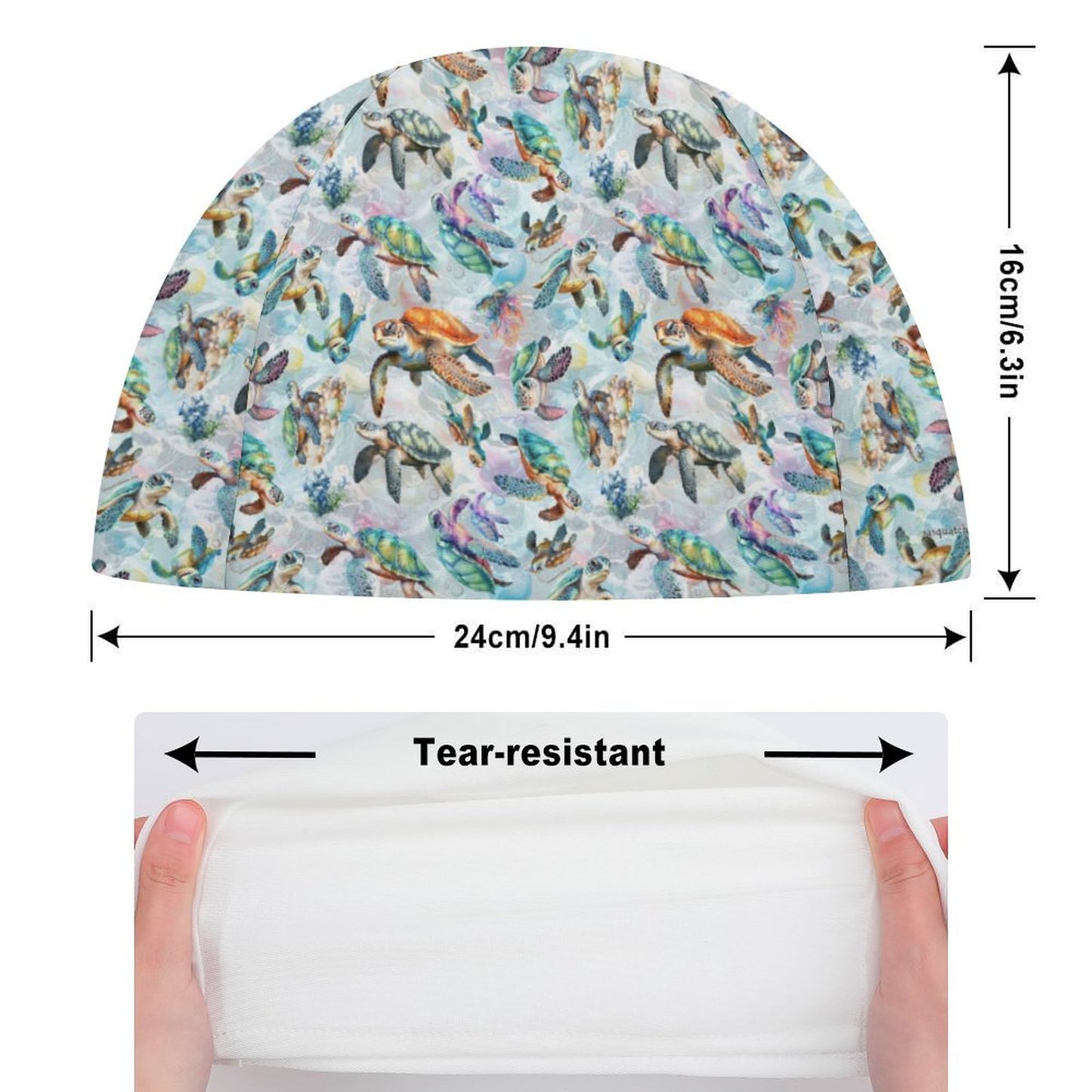 10 Animal Designs, Adult Swimming Cap