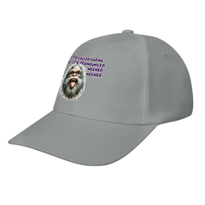 Bigfoot, Sasquatch “It's called karma..", Baseball Cap – 8 Colors