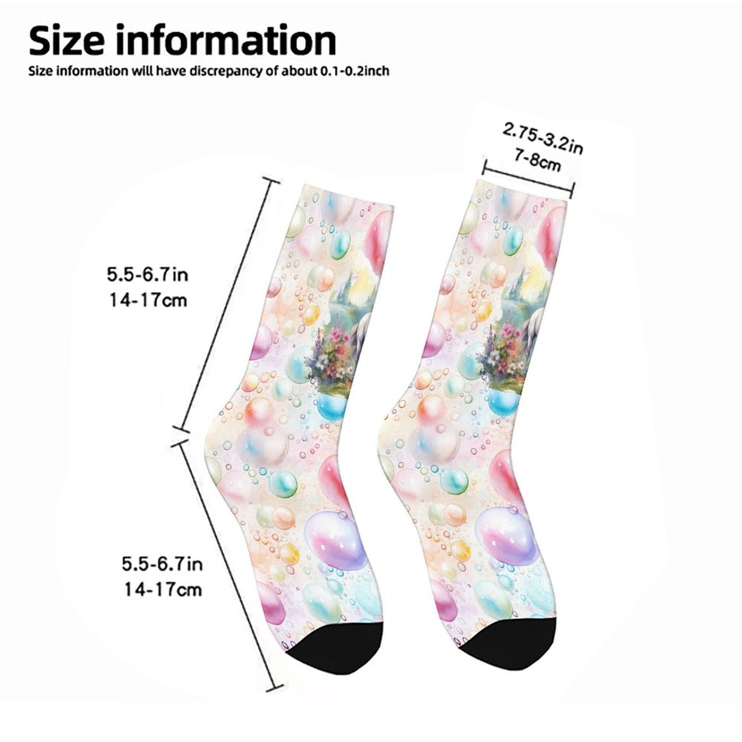 Unicorn Children’s Polyester Socks