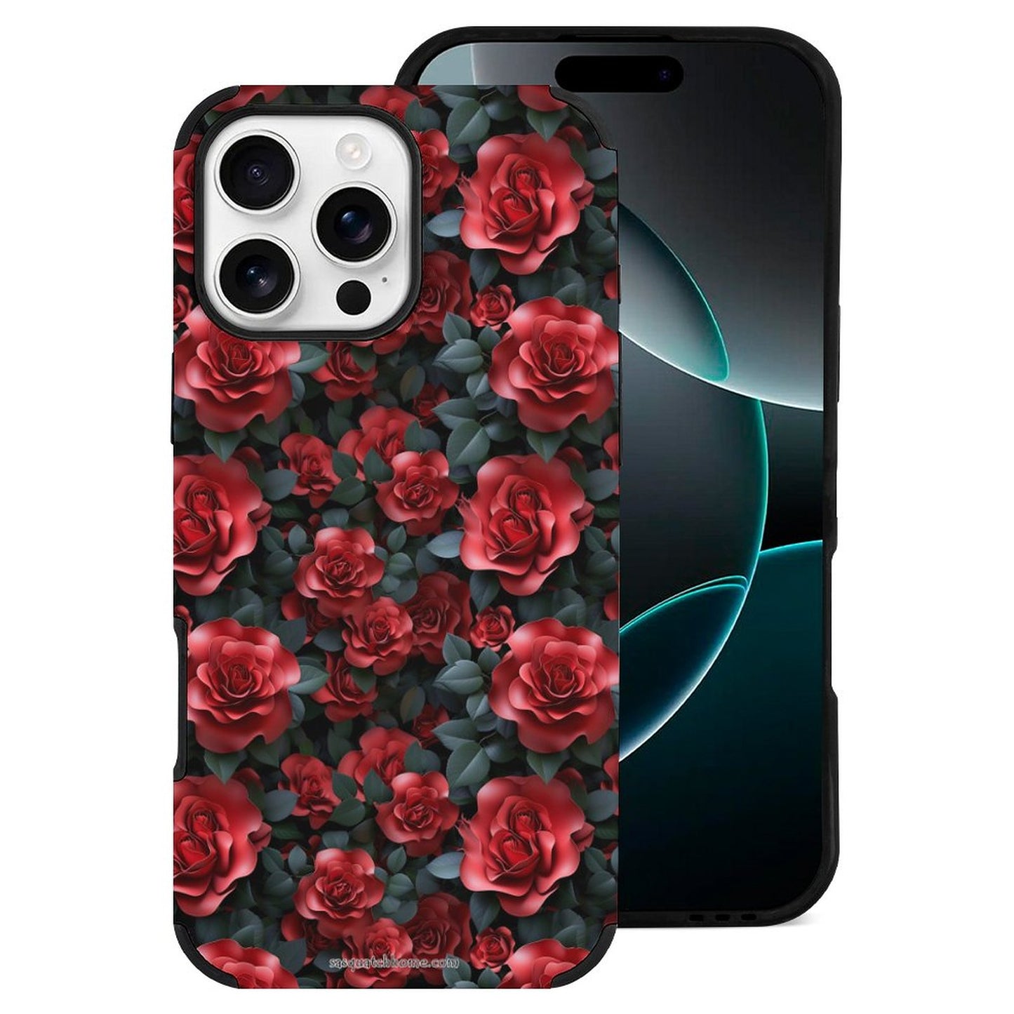 10 Flower Designs, Microfiber iPhone 16 Cases