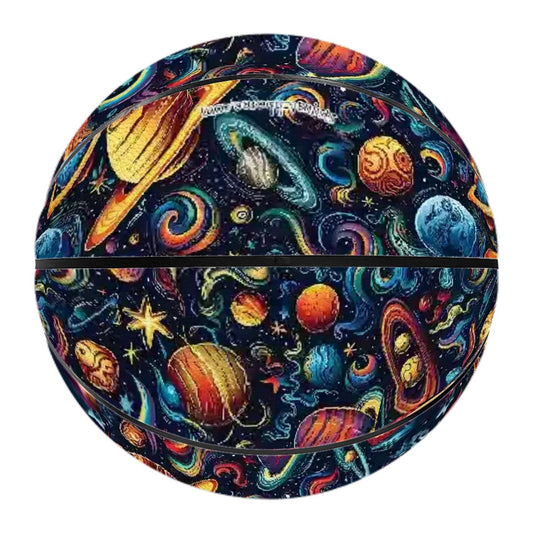 12 Galaxy / Outer Space, Leather Basketball