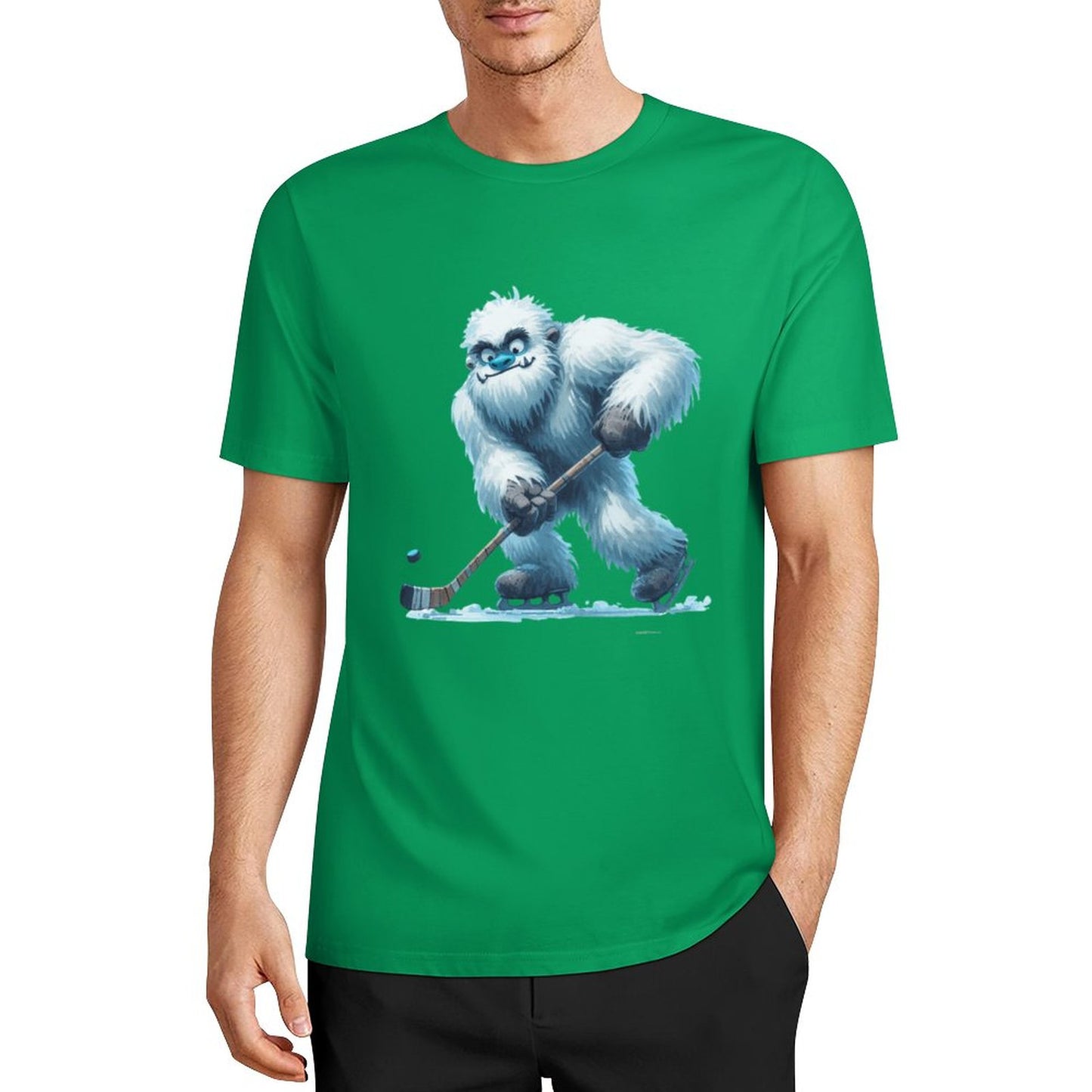 Bigfoot - Sasquatch Short Sleeve Cotton T-Shirt