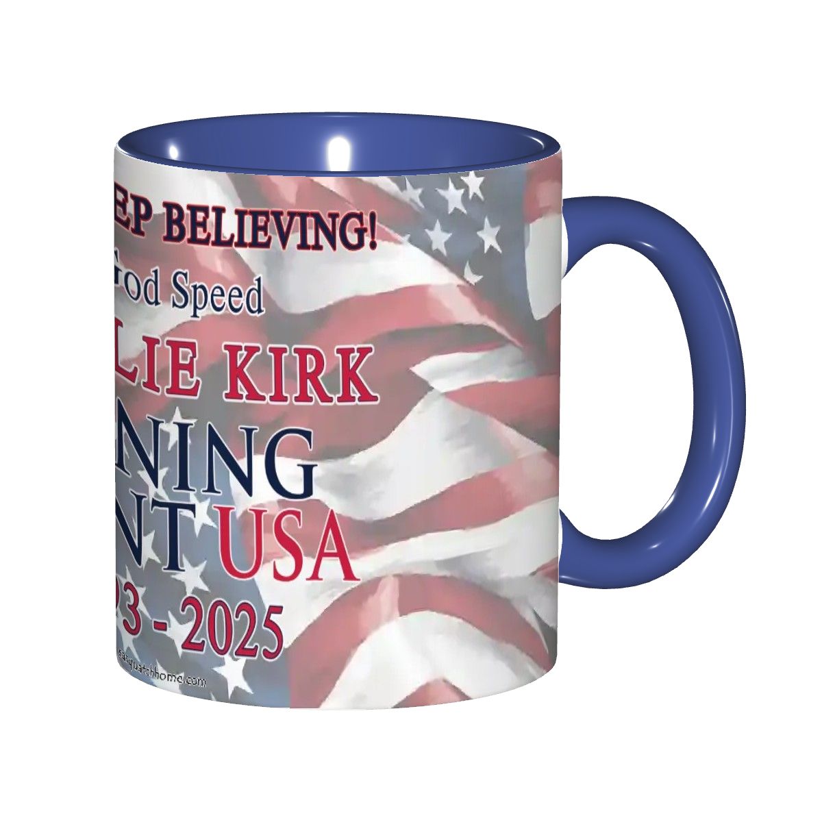 Charlie Kirk Memorial, Standard Colorful Coffee Mug (11oz) (Made in USA)