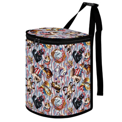 8 Patriot Designs, Bucket-Shaped Car Trash Bag