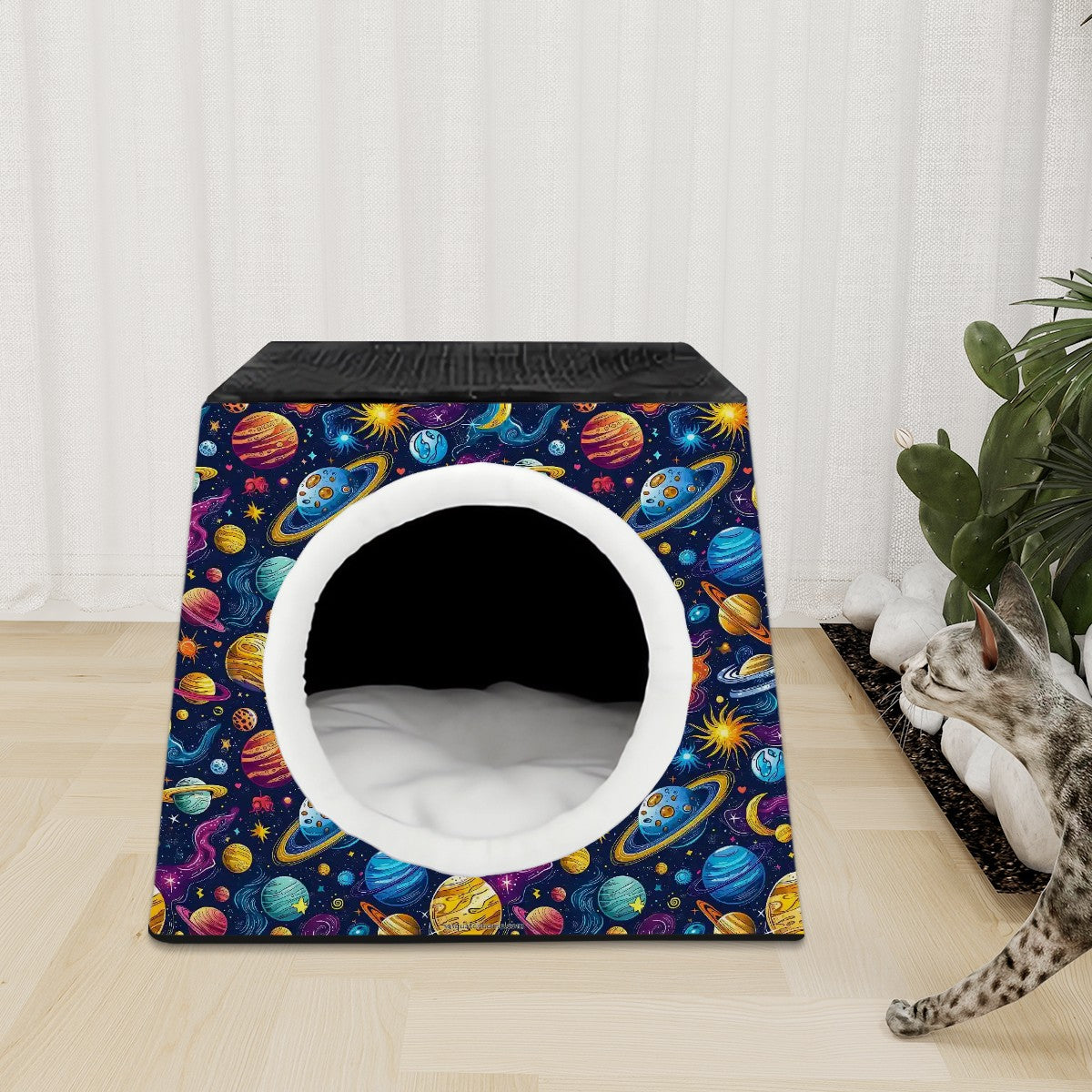 12 Galaxy / Outer Space Capsule Pet Bed