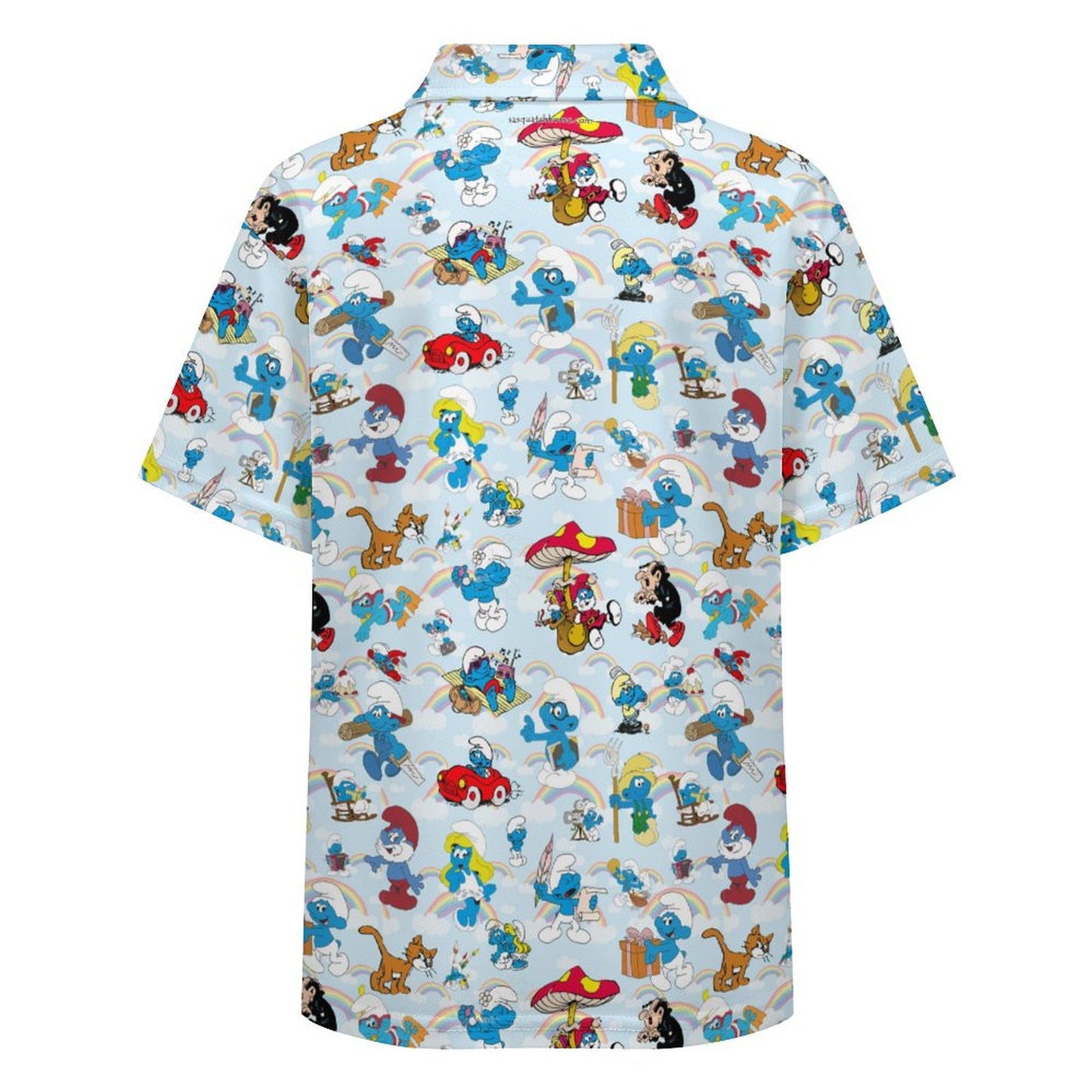 10 Misc Designs, Kids Button Down Polo Shirt