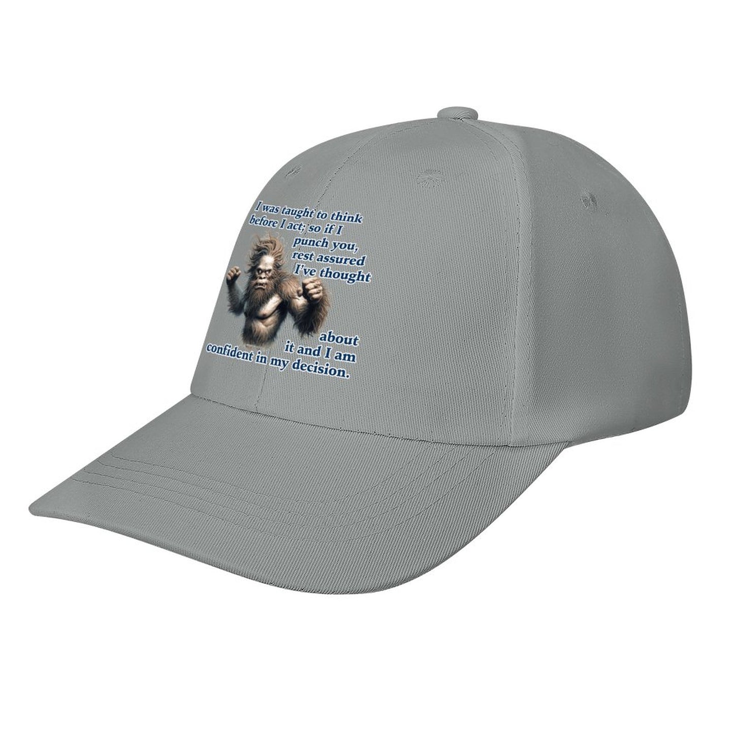 Bigfoot, Sasquatch “I was taught..", Baseball Cap – 8 Colors