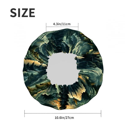 Zen Bigfoot / Sasquatch Cowboy, Reusable Shower Cap