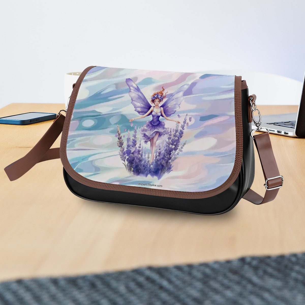 Fairy, Leather Shoulder Bag / Purse