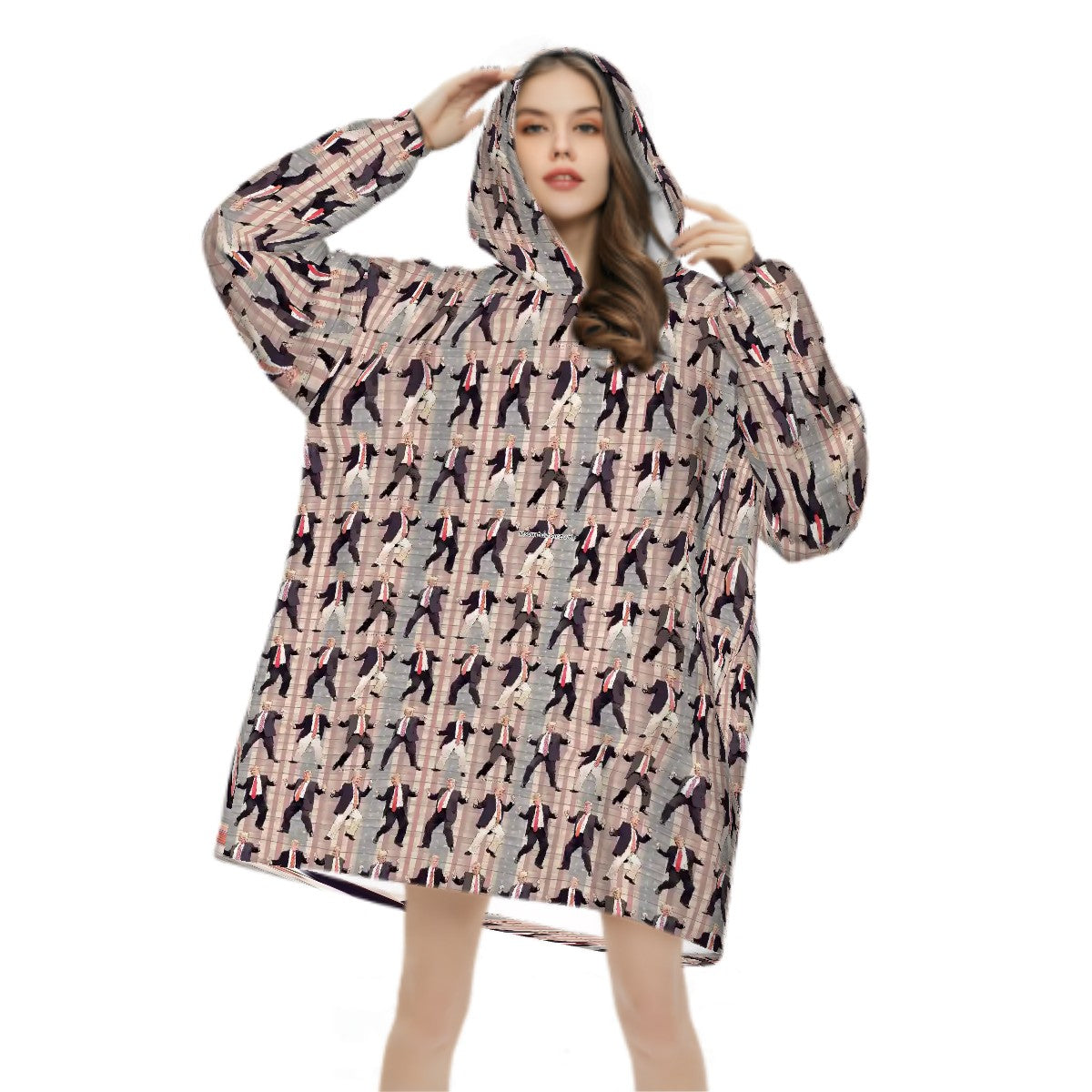 Donald Trump, MAGA Themed Adult Blanket Hoodies - 20 Designs!