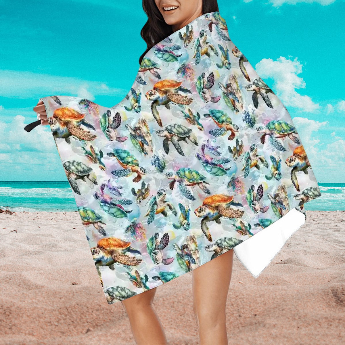 63” x 31.5” Microfiber Bath Sheet / Beach Towel - 10 Animal Designs
