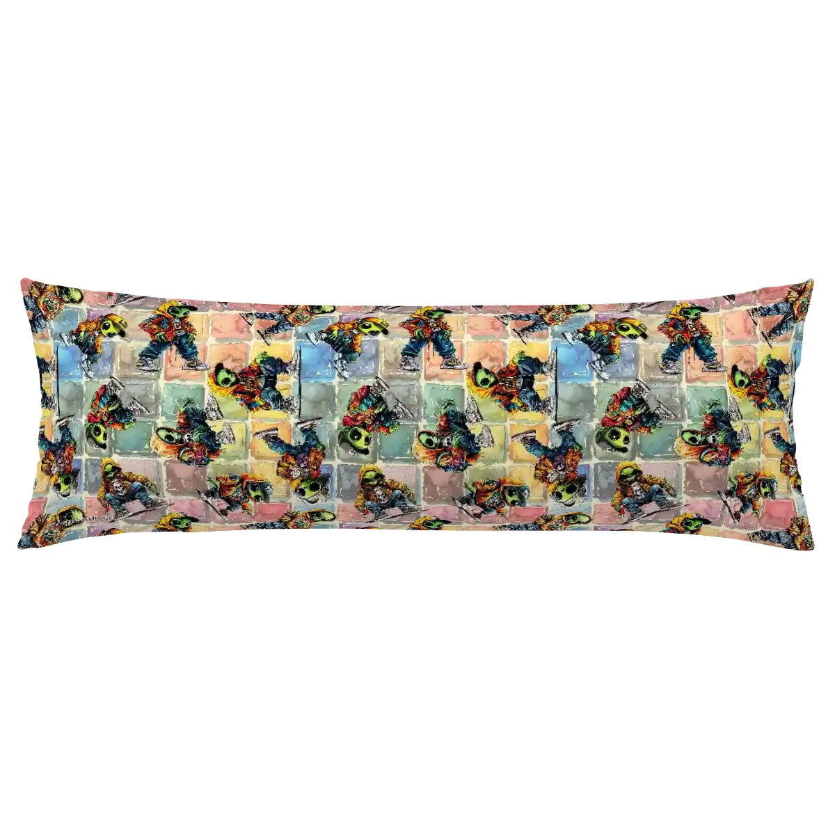 20 Bigfoot / Sasquatch Designs, Long Body Pillow Case