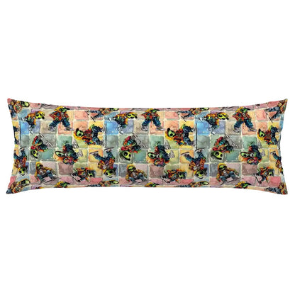 20 Bigfoot / Sasquatch Designs, Long Body Pillow Case