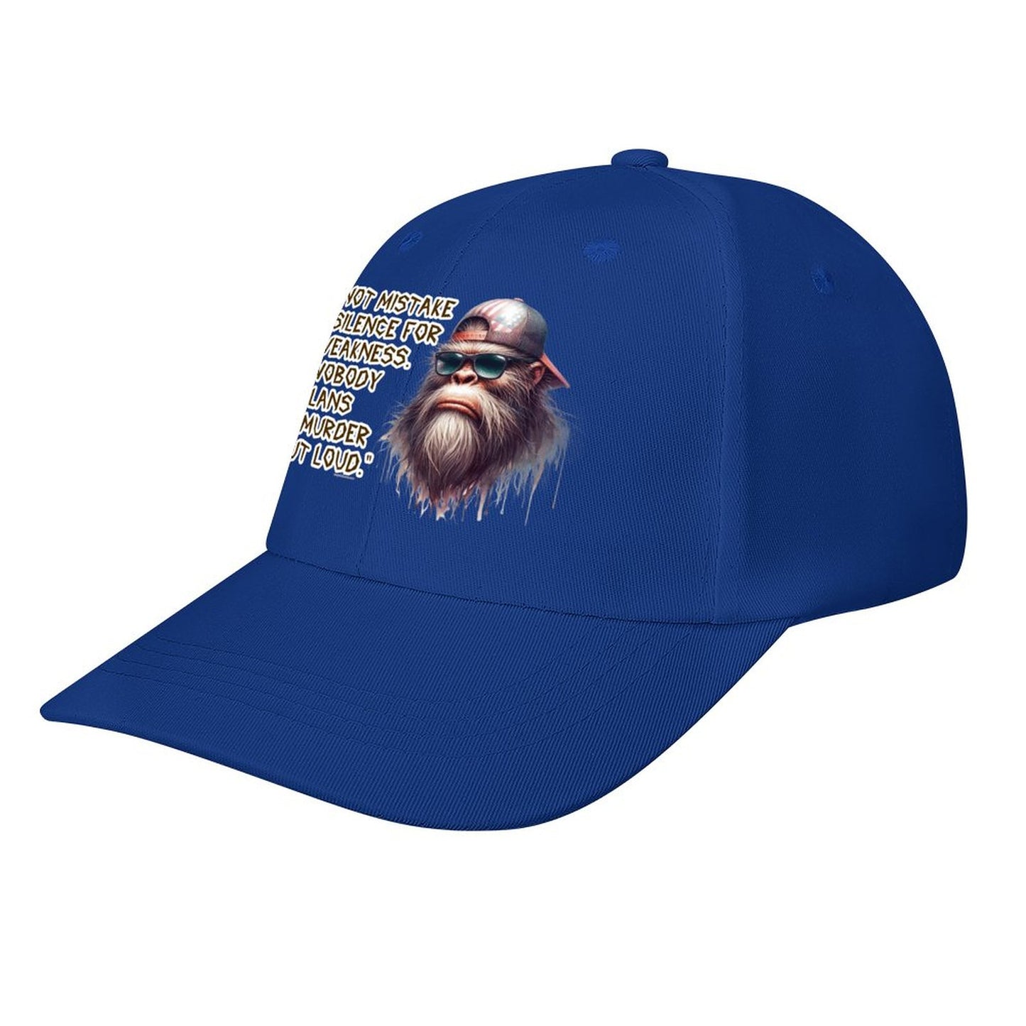 Bigfoot / Sasquatch “Do not mistake..", Baseball Cap – 8 Colors
