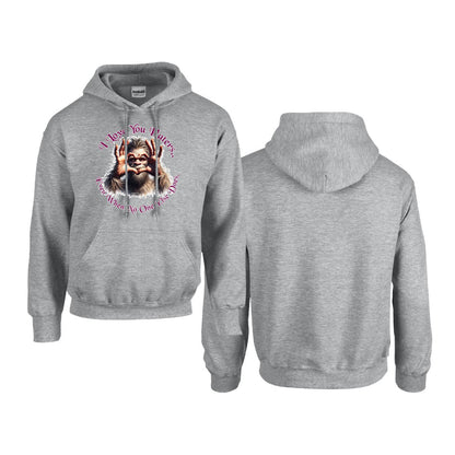 Sasquatch, Bigfoot Design, Gildan 18500 Poly-Cotton Hoodie