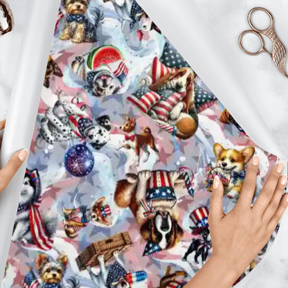 8 Patriotic Designs, 3 Pack Gift Wrapping Paper Sheets