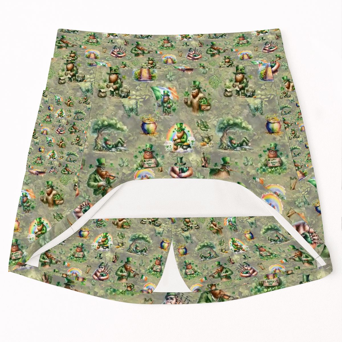 10 Bigfoot / Sasquatch Designs, Women’s Milk Silk Sports Skorts with Pockets