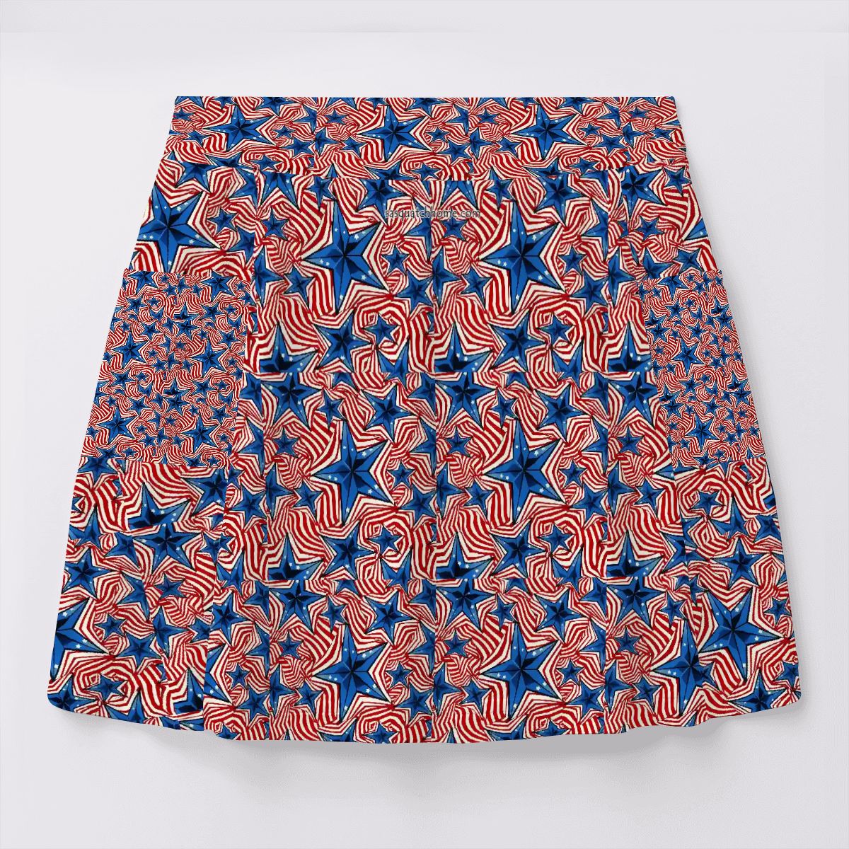 Donald Trump on Stars, Women’s Milk Silk Sports Skorts with Pockets