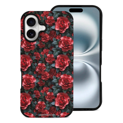 10 Flower Designs, Microfiber iPhone 16 Cases