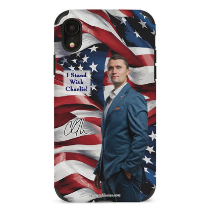 Charlie Kirk Memorial, Microfiber iPhone Case for iPhone 11 Series