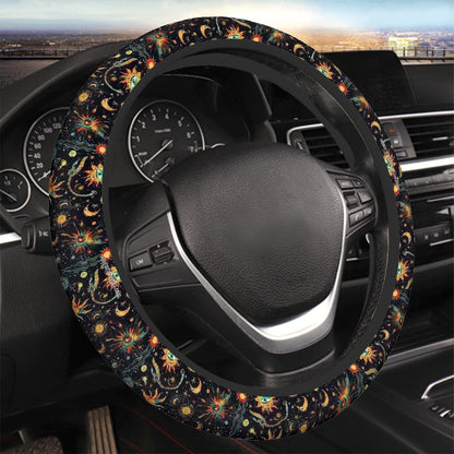 Astrology, Rugged Auto Steering Wheel Cover - 15"