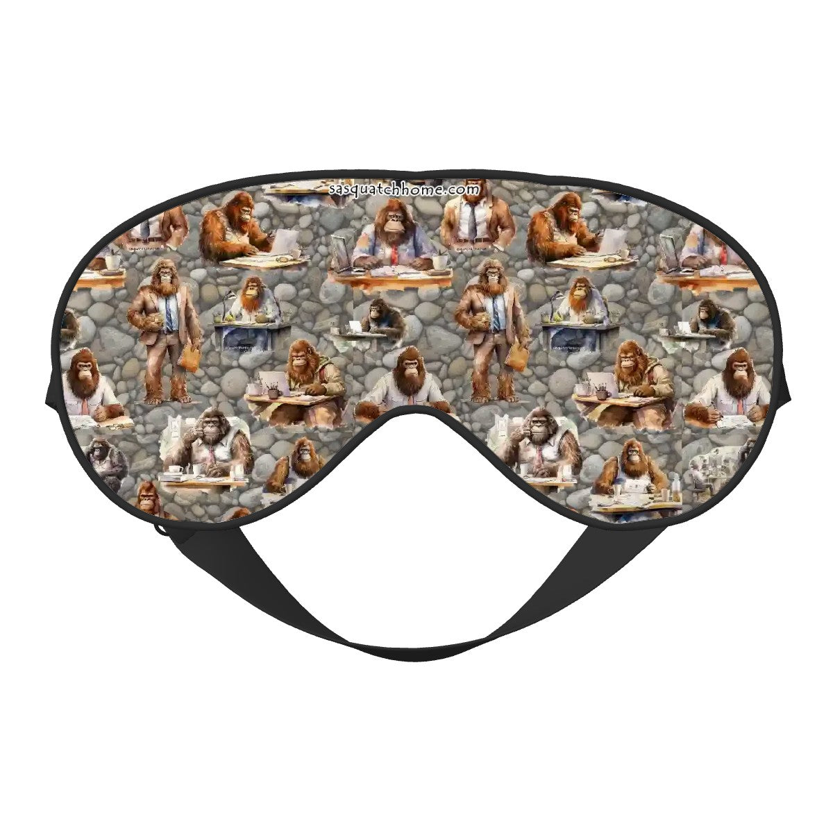 Scholar Sasquatch Soft Eye Polyester Eye Mask Light Blocker