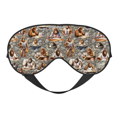 Scholar Sasquatch Soft Eye Polyester Eye Mask Light Blocker