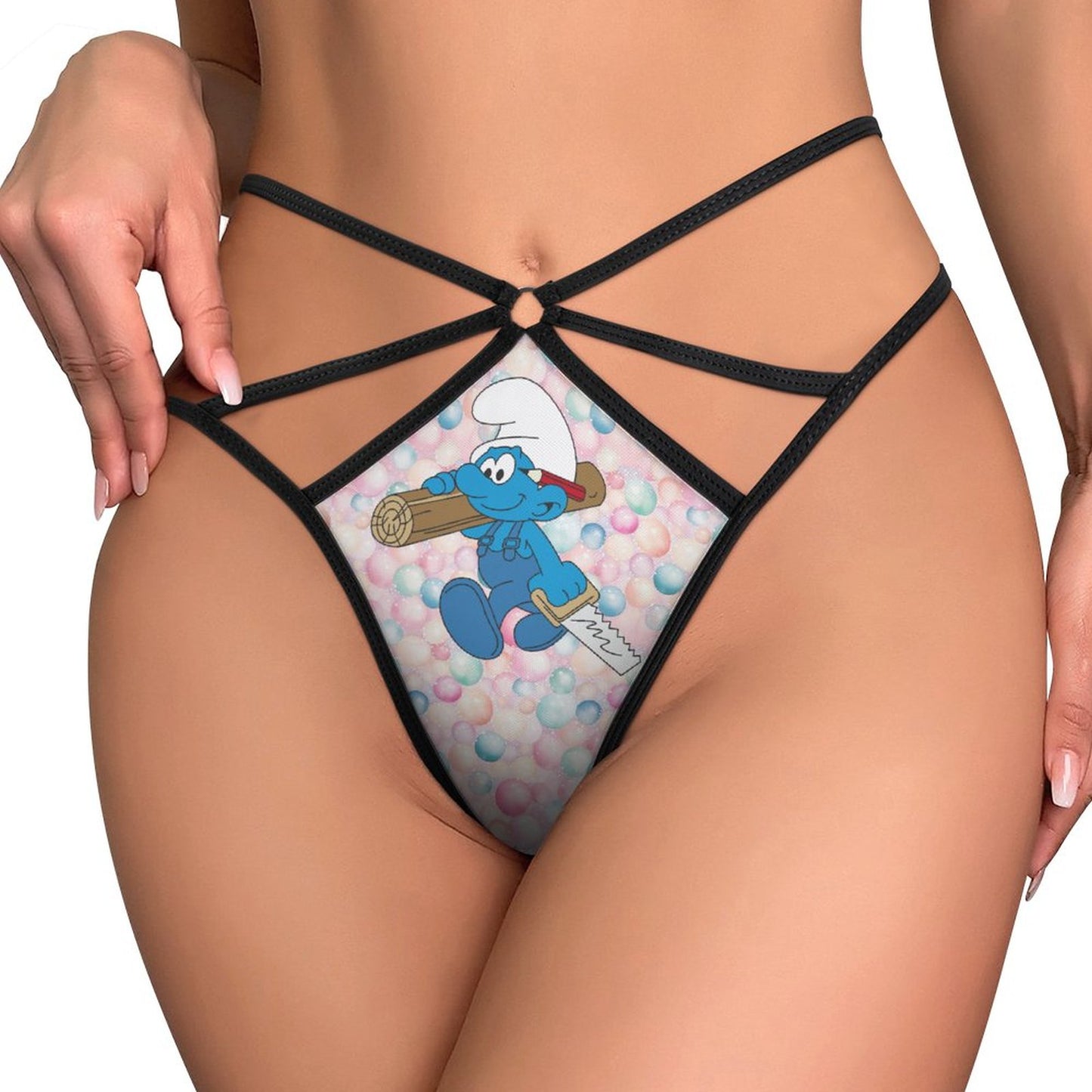 Handy Smurf, Sexy G String Thong for Women