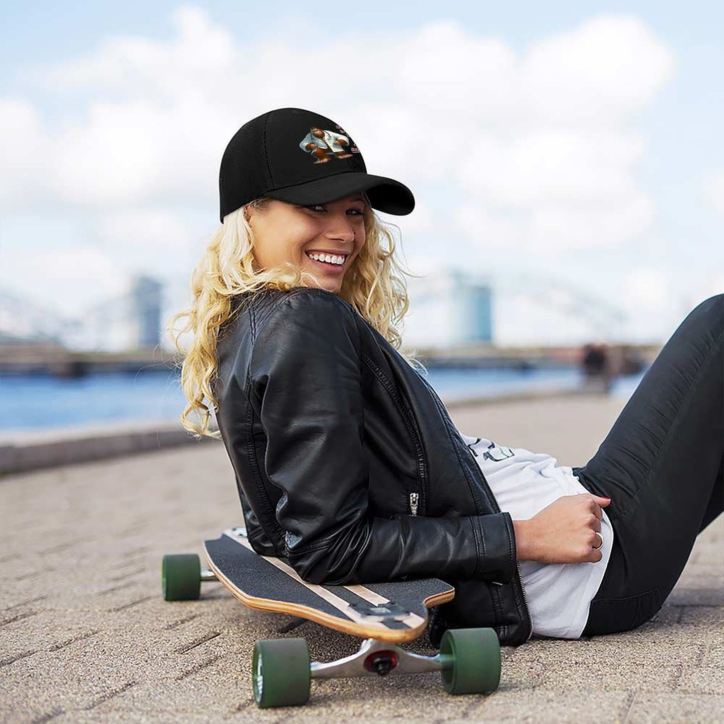 “Sarcastic Sasquatch” Series Polyester Baseball Caps – “Sarcasm…”