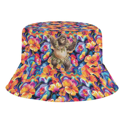Hawaiian Bigfoot, Sasquatch, Kid’s Bucket Hat
