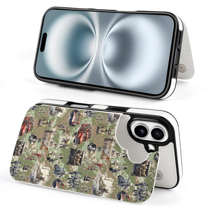 20 Misc Designs, iPhone 16 Faux Leather Wallet Case