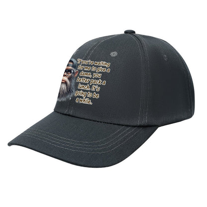 Bigfoot, Sasquatch “If you're waiting..", Baseball Cap – 8 Colors
